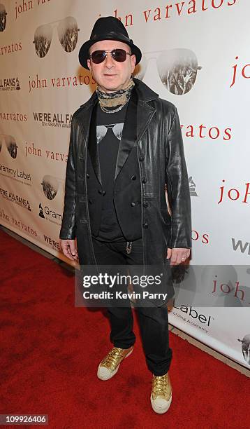 Head designer of GRAMMY Label Richard Slom attends the John Varvatos GRAMMY Event on January 28, 2010 in Los Angeles, California.