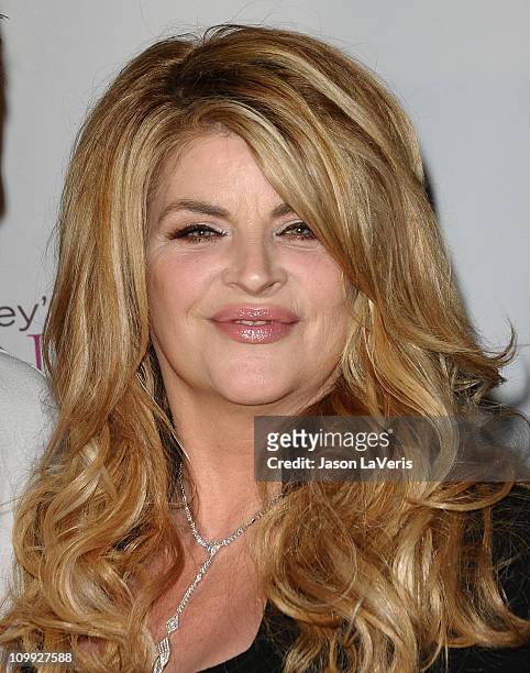Actress Kirstie Alley attends her Organic Liaison store grand opening on March 9, 2011 in Los Angeles, California.