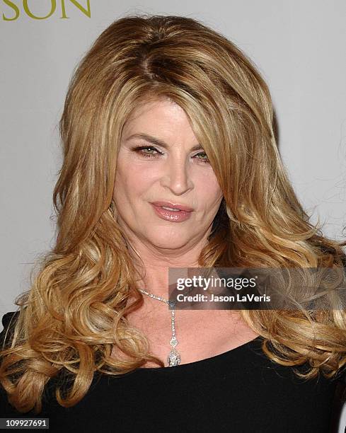 Actress Kirstie Alley attends her Organic Liaison store grand opening on March 9, 2011 in Los Angeles, California.