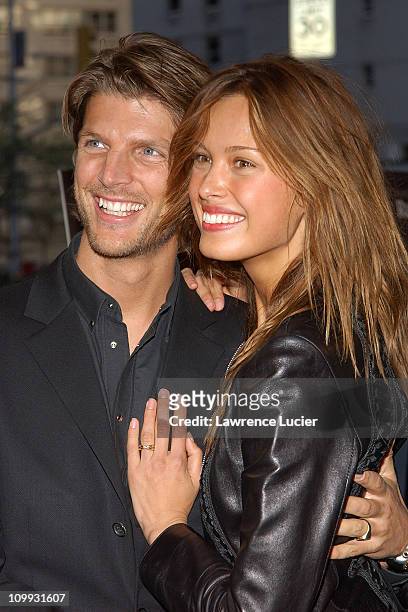 Donaes and Petra Nemcova during It Runs In The Family New York Premiere at Loews Lincoln Square in New York, New York, United States.