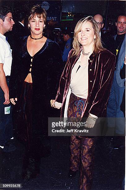 Melissa Etheridge & Julie Cypher during 1994 MTV Video Music Awards at Radio City Music Hall in New York City, New York, United States.