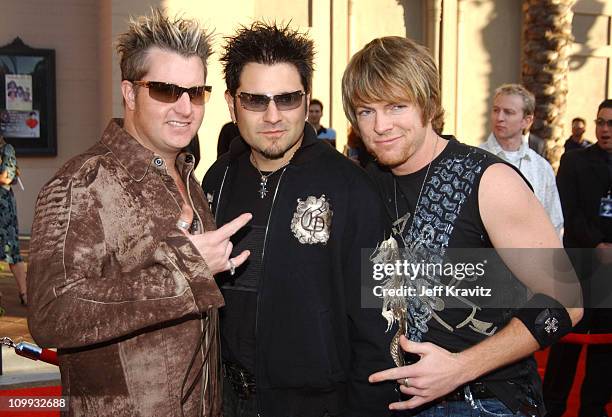 Rascal Flatts during 31st Annual American Music Awards - Arrivals at Shrine Auditorium in Los Angeles, California, United States.