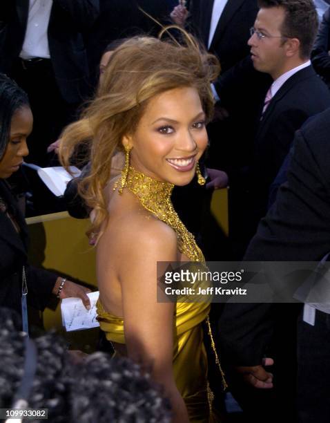 Beyonce during The 46th Annual Grammy Awards - Arrivals at Staples Center in Los Angeles, California, United States.