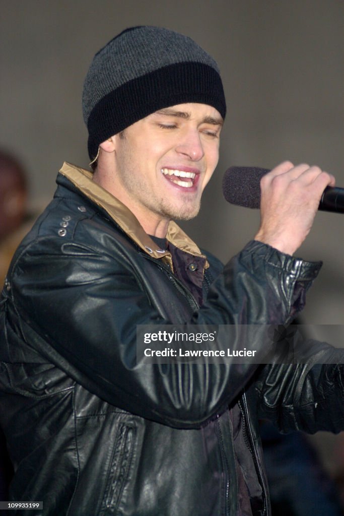Justin Timberlake Performs Live on the Today Show