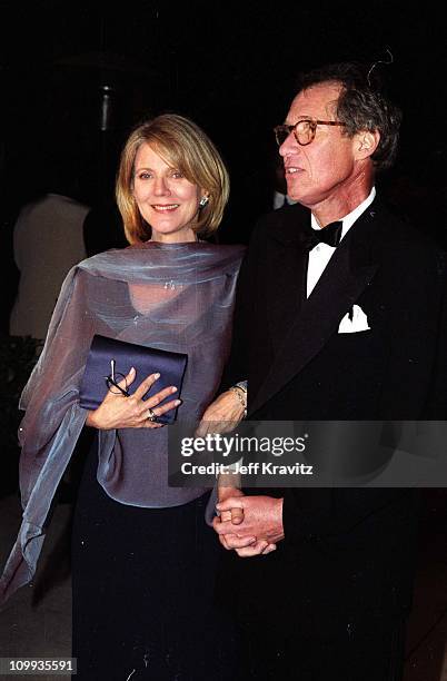 Blythe Danner & Bruce Paltrow at the 1999 Vanity Fair Oscar Party in Los Angeles. Photo by Jeff Kravitz/FILMMAGIC.COM