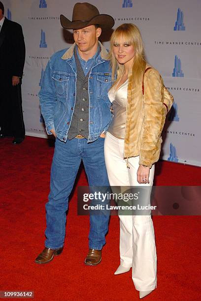 Ty Murray and Jewel during Grand Opening Celebration of Time Warner Center at Time Warner Center in New York City, New York, United States.