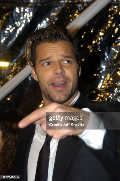 Ricky Martin during Cold Mountain - Los Angeles Premiere at Mann National Theater in Los Angeles, California, United States.