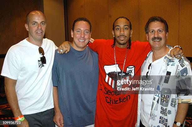 Neil Moritz, Ken Graffeo, Ludacris and Craig Kornblau