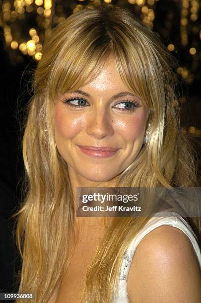 Sienna Miller during Cold Mountain - Los Angeles Premiere at Mann National Theater in Los Angeles, California, United States.