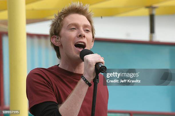 Clay Aiken during Nickelodeon Celebrates Lets Just Play Campaign at Nickelodeon Studios On Sunset in Hollywood, CA, United States.