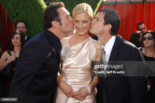 Julian McMahon, Joely Richardson and Dylan Walsh of Nip/Tuck