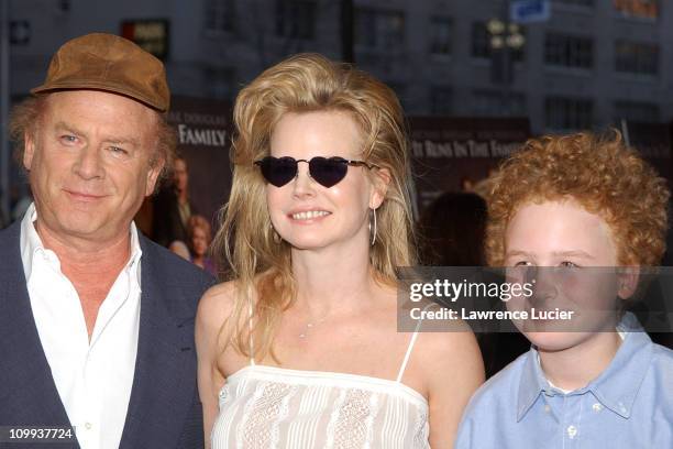 Art Garfunkel, Kim Cernak, James Garfunkel during It Runs In The Family New York Premiere at Loews Lincoln Square in New York, New York, United...