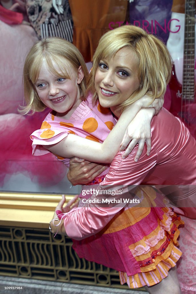 Brittany Murphy Unveils the Exclusive Uptown Girls Window Display at Henri Bendel