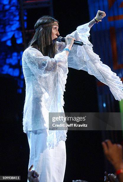 Romina Vitale during MTV Video Music Awards Latin America 2003 - Live Telecast at Jackie Gleason Theater in Miami Beach, Florida, United States.