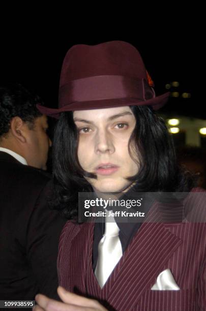 Jack White during Cold Mountain - Los Angeles Premiere at Mann National Theater in Los Angeles, California, United States.