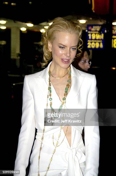 Nicole Kidman during Cold Mountain - Los Angeles Premiere at Mann National Theater in Los Angeles, California, United States.