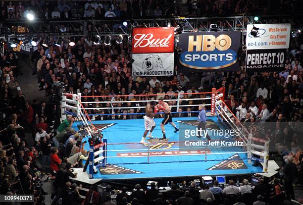 Lennox Lewis vs. Vitali Klitschko during Lennox Lewis vs Vitali Klitschko - HBO Post Fight Party at Staples Center in Los Angeles, California, United...