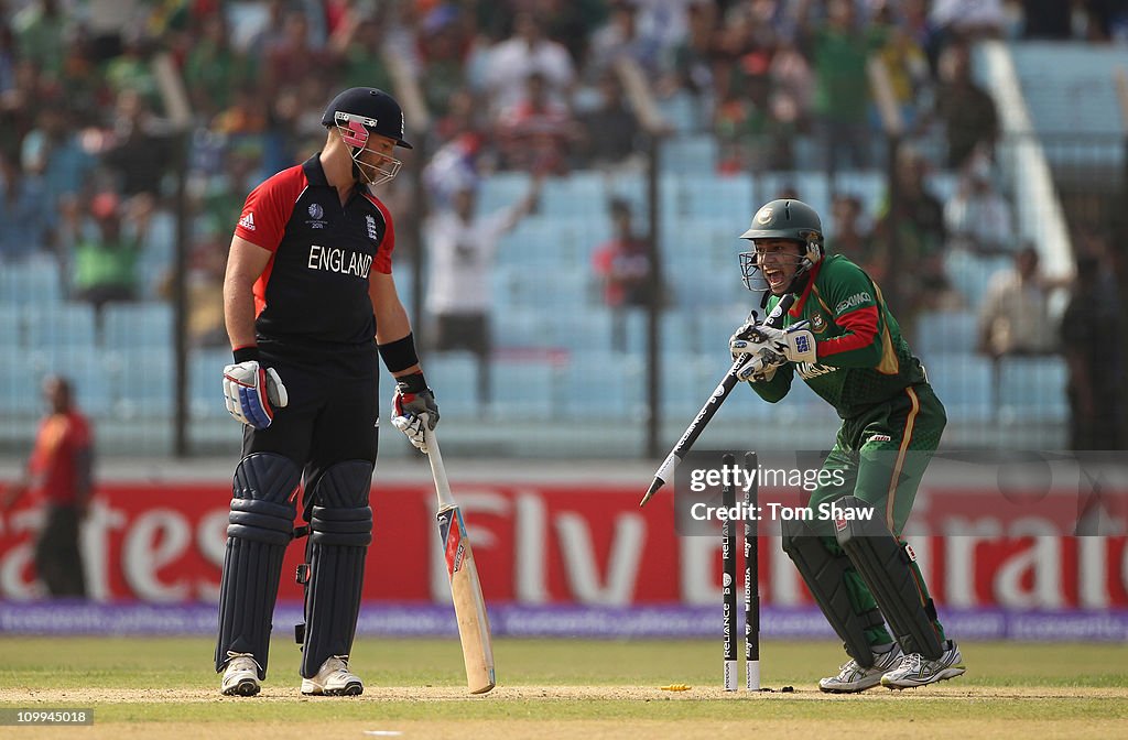 Bangladesh v England: Group B - 2011 ICC World Cup