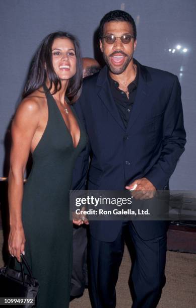 Musician Lionel Richie and Diane Alexander attend A Tribute to Style Inner-City Art Benefit on September 9, 1996 at Rodeo Drive in Beverly Hills,...