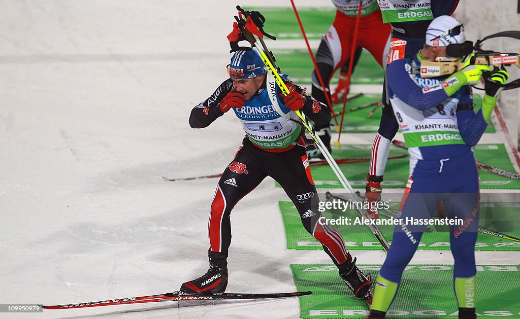 IBU Biathlon World Championships - Men's Relay