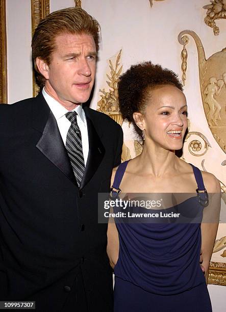 Matthew Modine and Cari Modine during 19th Annual American Museum of the Moving Image Benefit - Salute to Richard Gere - Arrivals at Waldorf-Astoria...