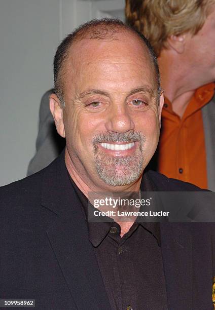Billy Joel during 12th Rainforest Foundation Benefit Concert - After Party at Pierre Hotel in New York City, New York, United States.