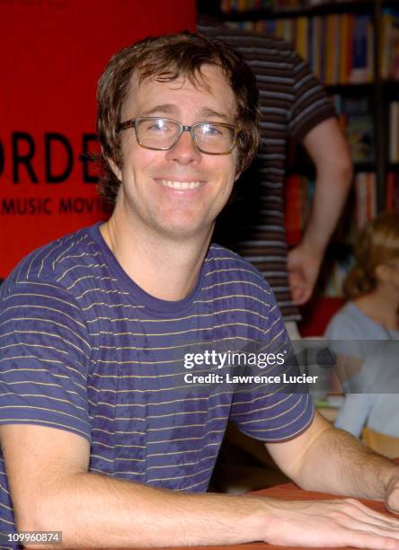 Ben Folds of Ben Folds Five during VH1's I Love the 90's Presents Ben Folds in Concert - July 14, 2004 at Borders Bookstore in New York City, New...