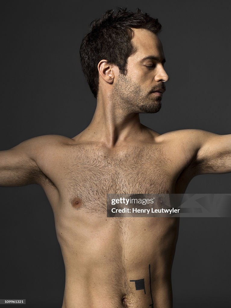 Dancer and Choreographer Benjamin Millepied poses at a portrait... News