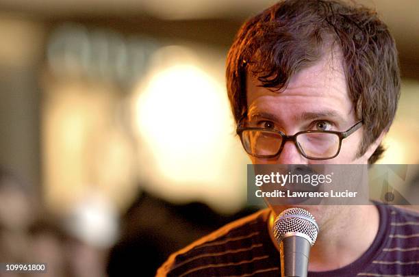 Ben Folds of Ben Folds Five during VH1's I Love the 90's Presents Ben Folds in Concert - July 14, 2004 at Borders Bookstore in New York City, New...