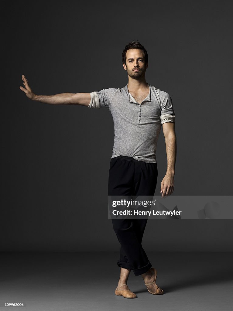 Dancer And Choreographer Benjamin Millepied Poses At A Portrait News dancer-and-choreographer-benjamin-millepied-poses-at-a-portrait-news