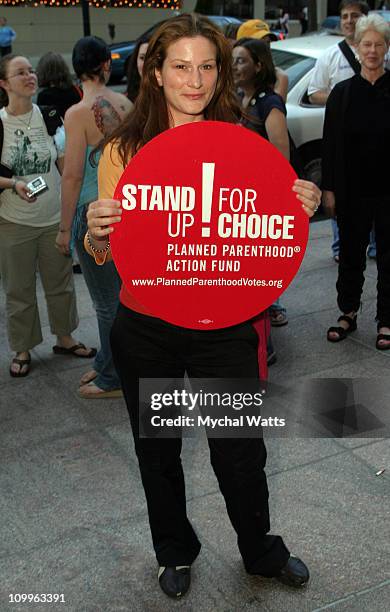 Ana Gasteyer during Planned Parenthood Stand Up for Choice Extravaganza at Warner Theater in Washington D.C., New York, United States.