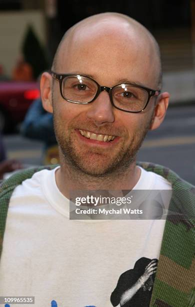 Moby during Planned Parenthood Stand Up for Choice Extravaganza at Warner Theater in Washington D.C., New York, United States.