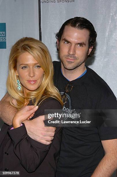 Poppy Montgomery and Paul Schneider during 3rd Annual Tribeca Film Festival - 50 Ways To Leave Your Lover New York Premiere at Stuyvesant High School...