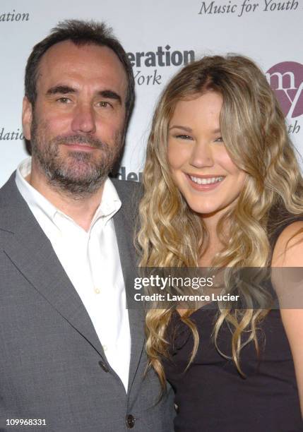 David Munns and Joss Stone during UJA Luncheon Honoring David Munns and Rob Glaser at The Pierre Hotel in New York City, New York, United States.