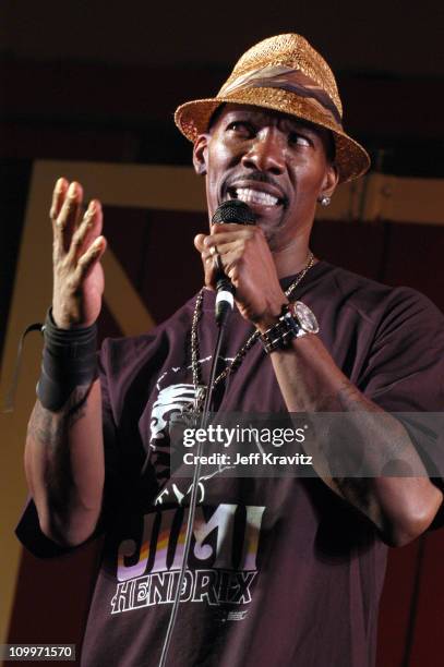 Charlie Murphy during 2005 Bonnaroo - Pre-Festivities - Charlie Murphy at Yet Another Comedy Tent in Manchester, Tennessee, United States.