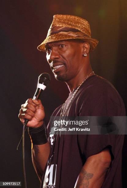 Charlie Murphy during 2005 Bonnaroo - Pre-Festivities - Charlie Murphy at Yet Another Comedy Tent in Manchester, Tennessee, United States.