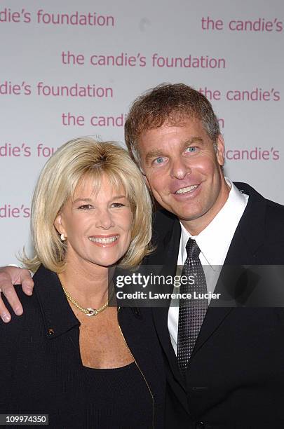 Joan Lunden and Jeff Konigsberg during The Event To Prevent: A Benefit for the Candie's Foundation for the Prevention of Teenage Pregnancy at Gotham...