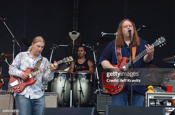 The Allman Brothers Band during Bonnaroo 2005 - Day 1 - The Allman Brothers Band at What Stage in Manchester, Tennessee, United States.