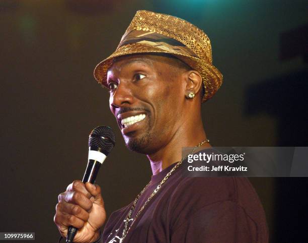 Charlie Murphy during 2005 Bonnaroo - Pre-Festivities - Charlie Murphy at Yet Another Comedy Tent in Manchester, Tennessee, United States.