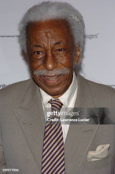 Gordon Parks during The International Center of Photography's Twenty-First Annual Infinity Awards at Skylight Studios in New York City, New York,...