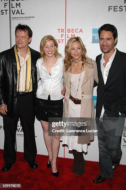 Steven Culp, Elizabeth Banks, Maria Bello and Eric McCormack