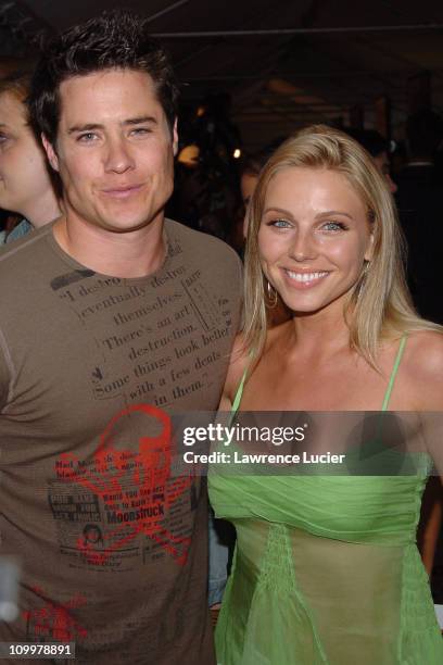 Andrew Firestone and Ivana Bozilovic during Wedding Crashers New York City Premiere - Inside Arrivals at Ziegfeld Theater in New York City, New York,...