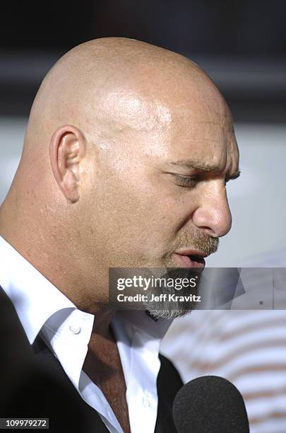 Bill Goldberg during The Longest Yard Los Angeles Premiere - Arrivals at Grauman's Chinese Theater in Hollywood, California, United States.