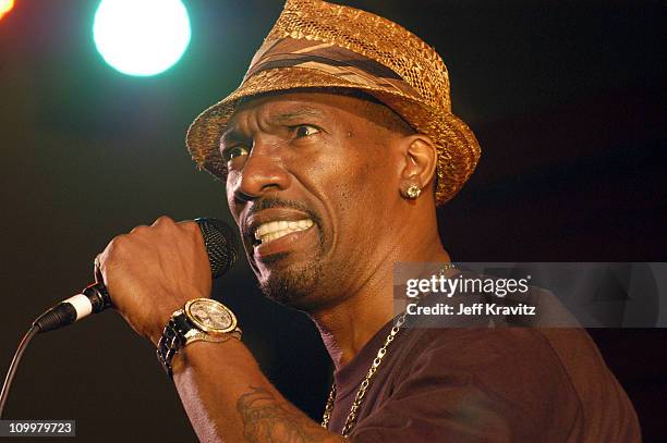 Charlie Murphy during 2005 Bonnaroo - Pre-Festivities - Charlie Murphy at Yet Another Comedy Tent in Manchester, Tennessee, United States.