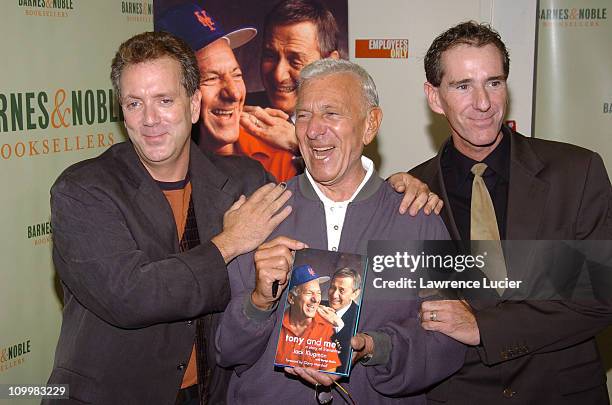 Jack Klugman with sons Adam Klugman and David Klugman