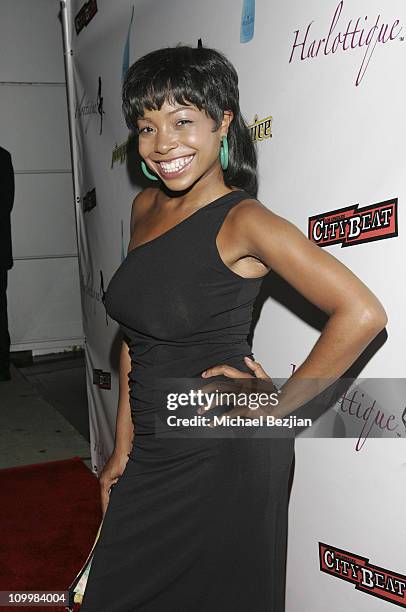 Paula Jai Parker during Harlottique Opening - July 22, 2005 at Harlottique in Studio City, California, United States.