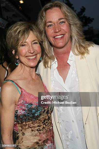 Lin Shaye and Diane Delano during Surf School Los Angeles Premiere - May 16, 2006 in Los Angeles, California, United States.