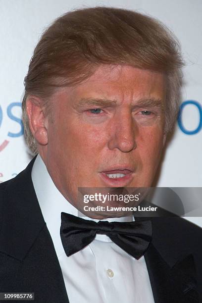 Donald Trump during The Smile Collection - Operation Smile's Annual Charity Dinner and Live Auction at Skylight Studios in New York, NY, United...