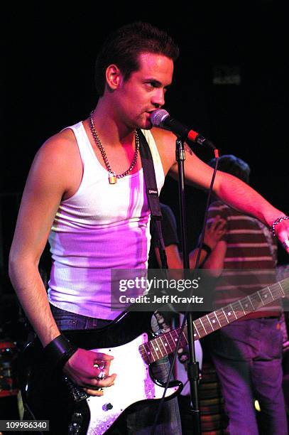 Shane West during Hardball Presents Ed Hardy's Katrina Relief Party - Inside at Cabana Club in Hollywood, California, United States.