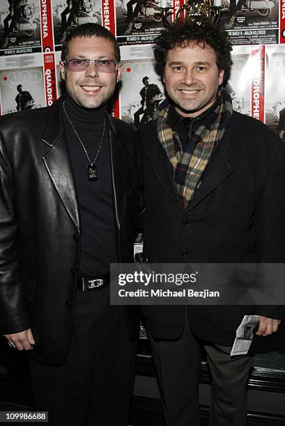 Alestar Digby and Harrison Held during Quadrophenia Musical Theatre Performance at The Avalon in Hollywood, California, United States.